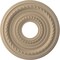 Ekena Millwork Cole PVC Medallion (Canopies up to 4 1/4"), 13"OD x 3 1/2"ID x 3/4"P, UltraCover Satin Smokey Beige CMP13COGBE - alternate 1